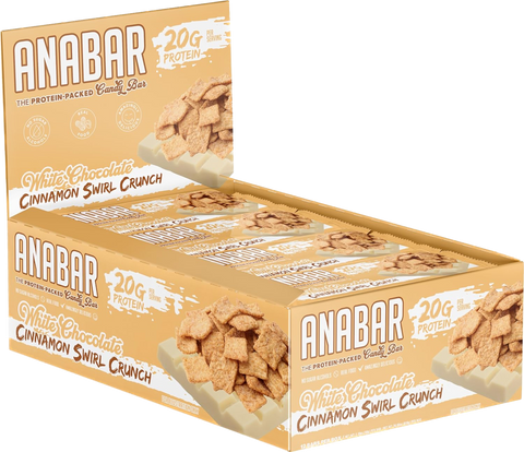 Anabar White Chocolate Cinnamon Swirl Crunch Box
