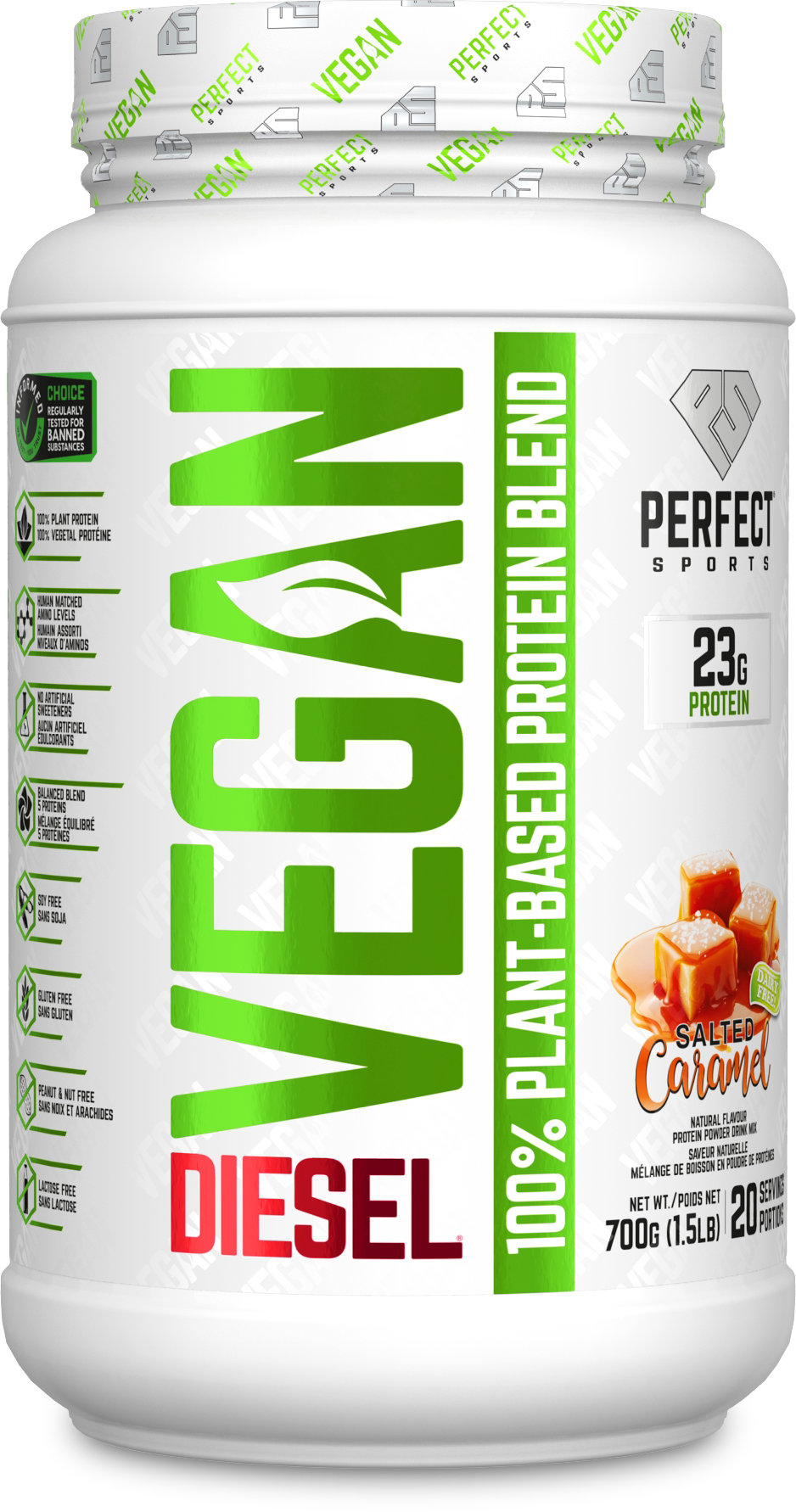 Perfect Sports Diesel Vegan 1.5lb – Supplement World Canada Perfect Sports Diesel Vegan 1.5lb – Supplement World Canada