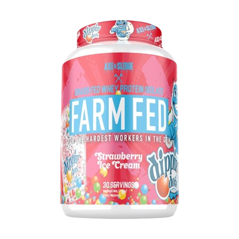 Axe & Sledge Farm Fed Strawberry Icecream