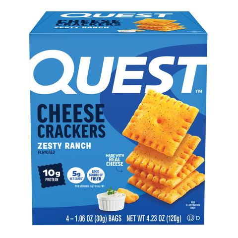 Quest Cheese Crackers Box