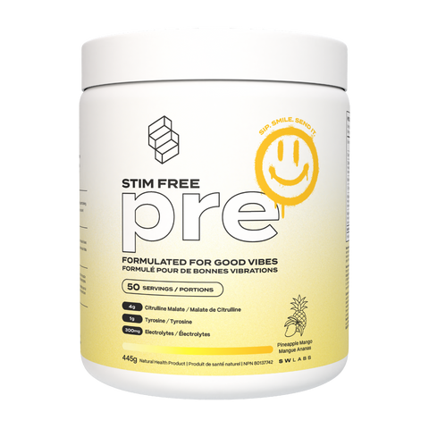 SW Labs Stim Free Pre 50 Servings