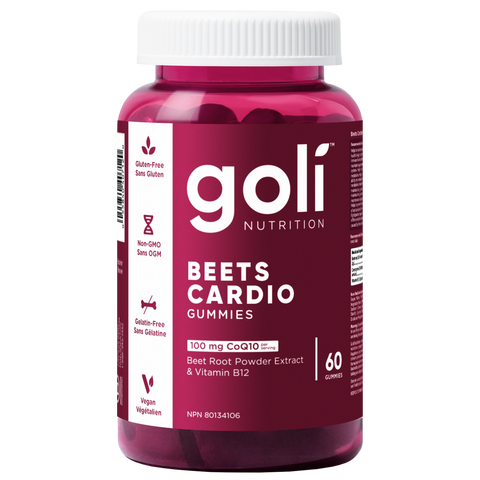 Goli Beets Cardio Gummies 60 Servings