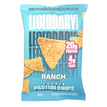 Legendary Foods Popped Protein Chips Box