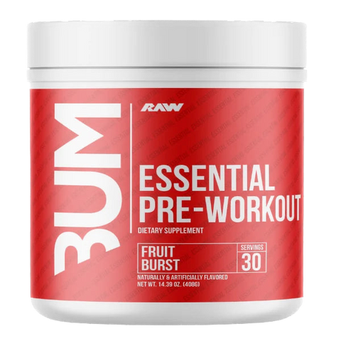 Cbum X Raw Essential Pre Workout