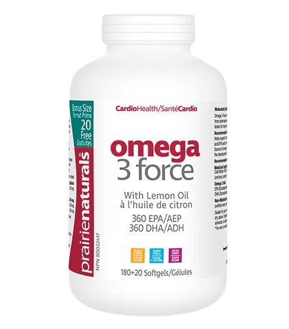 Prairie Naturals Omega 3 Force 200 Cap