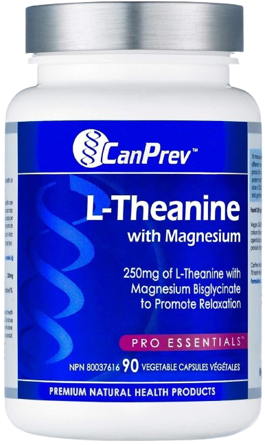 CanPrev L-Theanine With Magnesium 90 Capsule