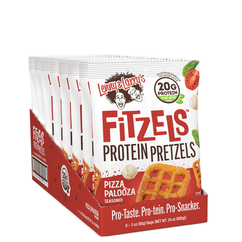 Lenny & Larry Fitzels Protein Pretzels Box