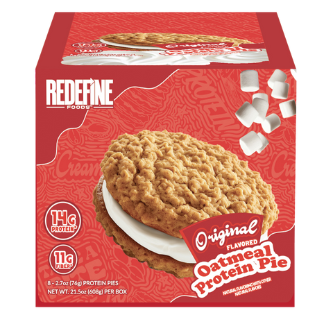 Redefine Foods Oatmeal Protein Pie Box