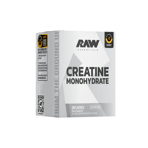 Raw Creatine Sticks Box