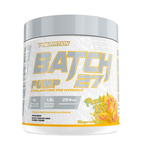 TC Nutrition Batch 27 Pump