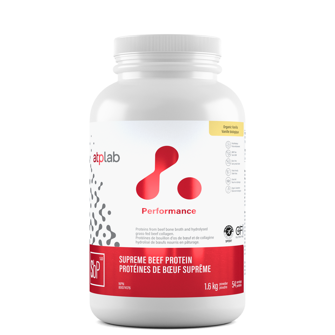 ATP Labs Supreme Beef Protein 1.6kg Supplement World Canada