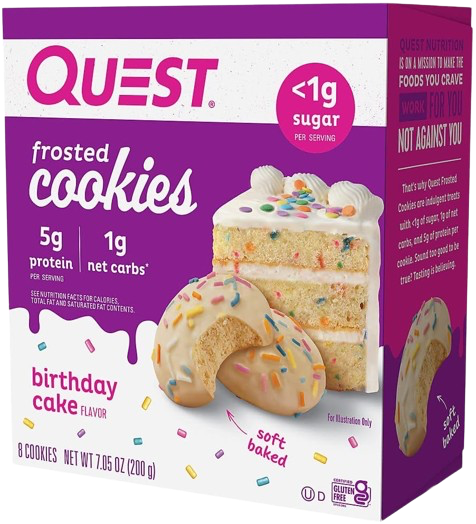 Quest Mini Frosted Cookies Box