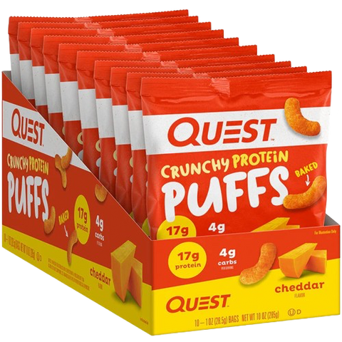 Quest Cheese Puffs Box