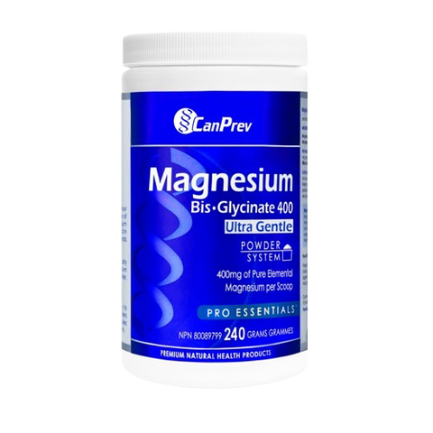 CanPrev Magnesium Bis·Glycinate 400 Ultra Gentle - Powder 240g