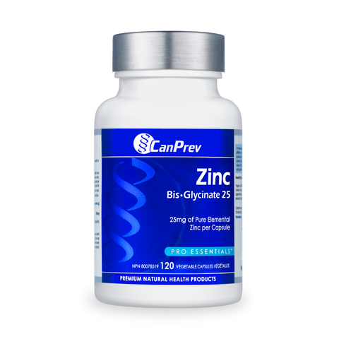 CanPrev Zinc Bis Glycinate 25