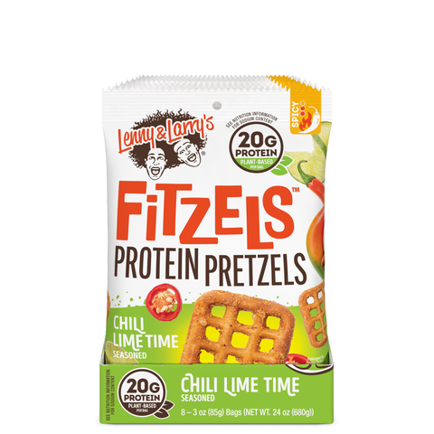 Lenny & Larry Fitzels Protein Pretzels Box