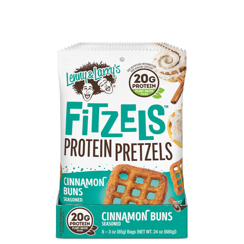 Lenny & Larry Fitzels Protein Pretzels Box