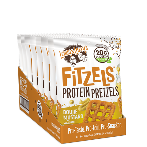 Lenny & Larry Fitzels Protein Pretzels Box